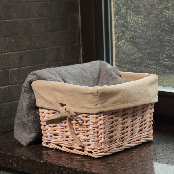 Плетеная корзина для белья WasserKRAFT Kammel WB-180-S